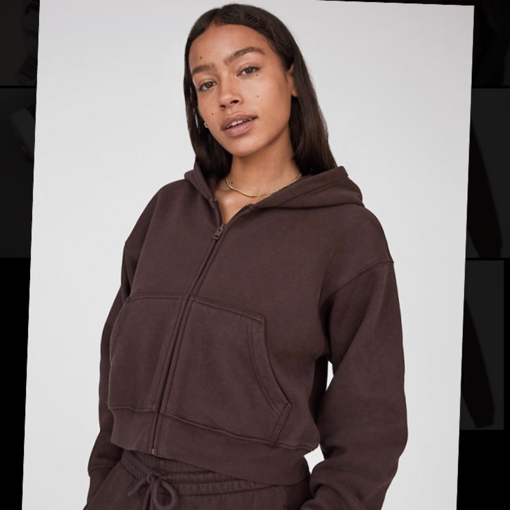 Tna Boyfriend Hoodie, Brown/Mocha, Aritzia